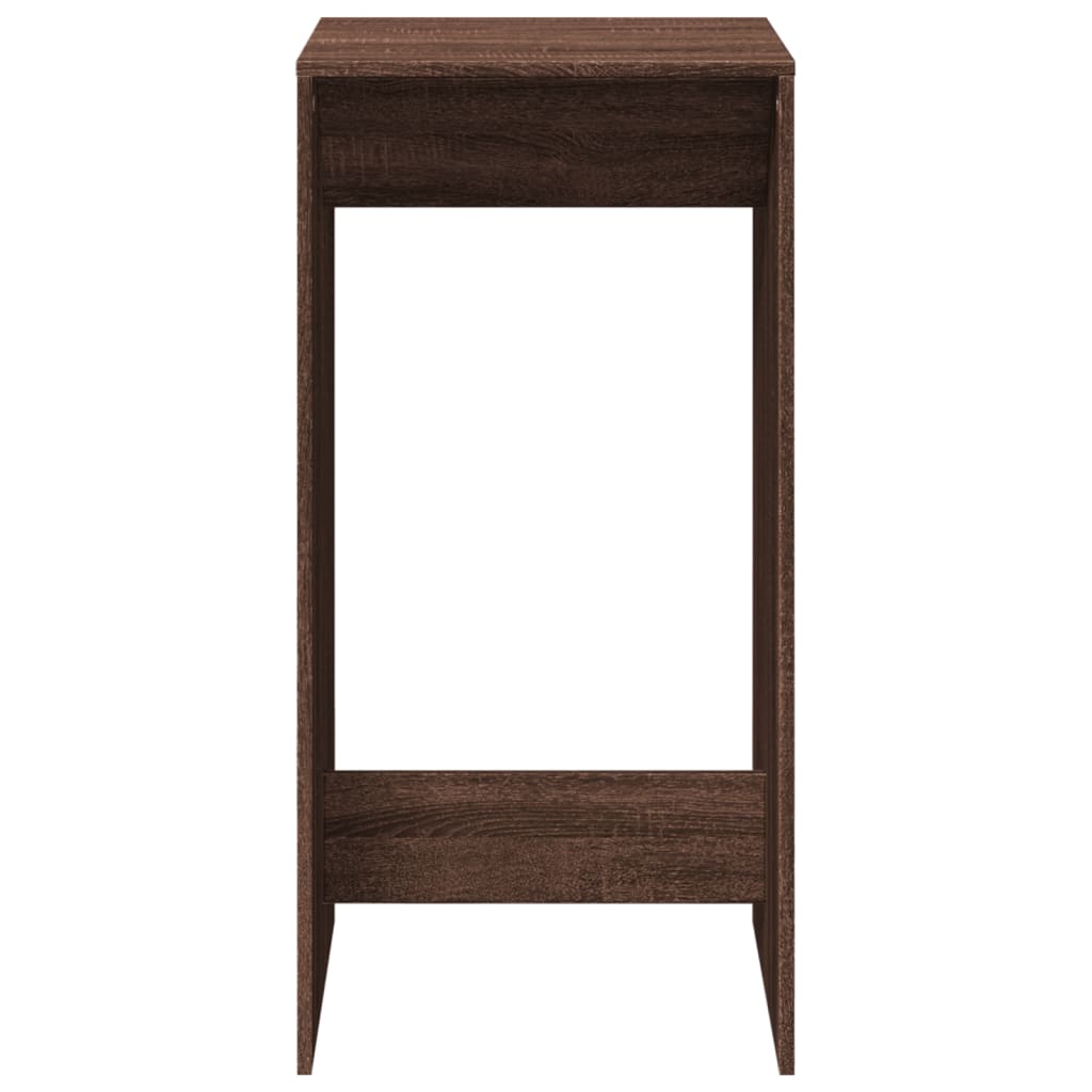 vidaXL Bartisch Braun Eichen-Optik 51x50x103,5 cm Holzwerkstoff