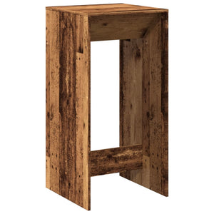 vidaXL Bartisch Altholz-Optik 51x50x103,5 cm Holzwerkstoff