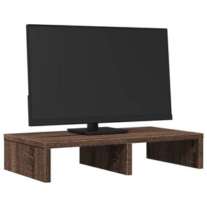 vidaXL Monitorständer Eichen-Optik 50x27x10 cm Holzwerkstoff