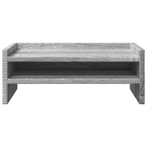 vidaXL Monitorständer Grau Sonoma 42x24x16 cm Holzwerkstoff