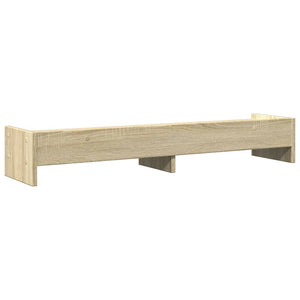 vidaXL Monitorständer Sonoma-Eiche 100x24x16 cm Holzwerkstoff