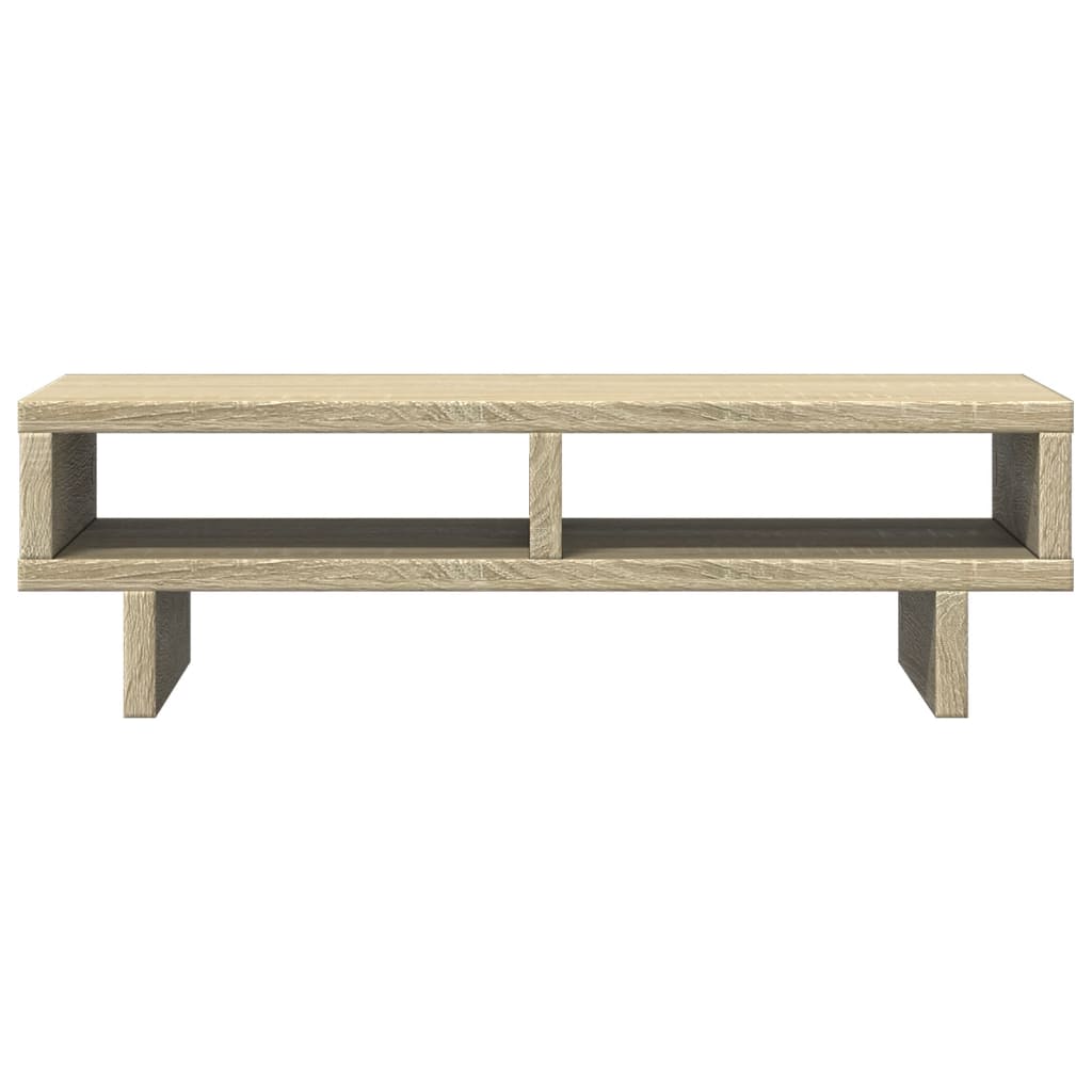 vidaXL Monitorständer Sonoma-Eiche 50x27x15 cm Holzwerkstoff