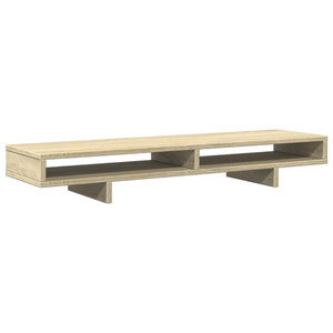 Monitorständer Sonoma-Eiche 100x27x15 cm Holzwerkstoff VIDAXL