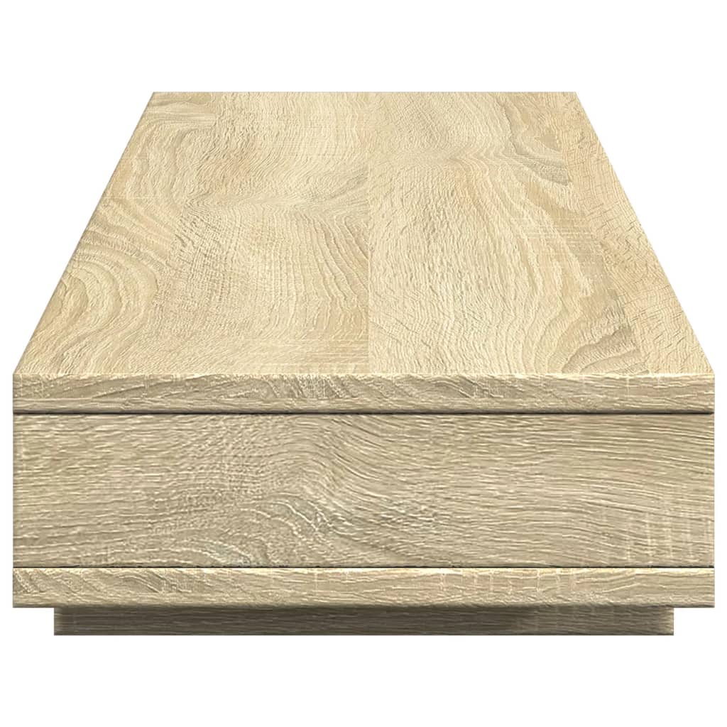 Monitorständer Sonoma-Eiche 100x27x15 cm Holzwerkstoff VIDAXL