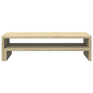 vidaXL Monitorständer Sonoma-Eiche 54x22x15 cm Holzwerkstoff