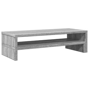 vidaXL Monitorständer Grau Sonoma 54x22x15 cm Holzwerkstoff