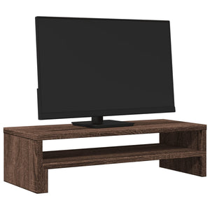 Monitorständer Braun Eichen-Optik 54x22x15 cm Holzwerkstoff VIDAXL