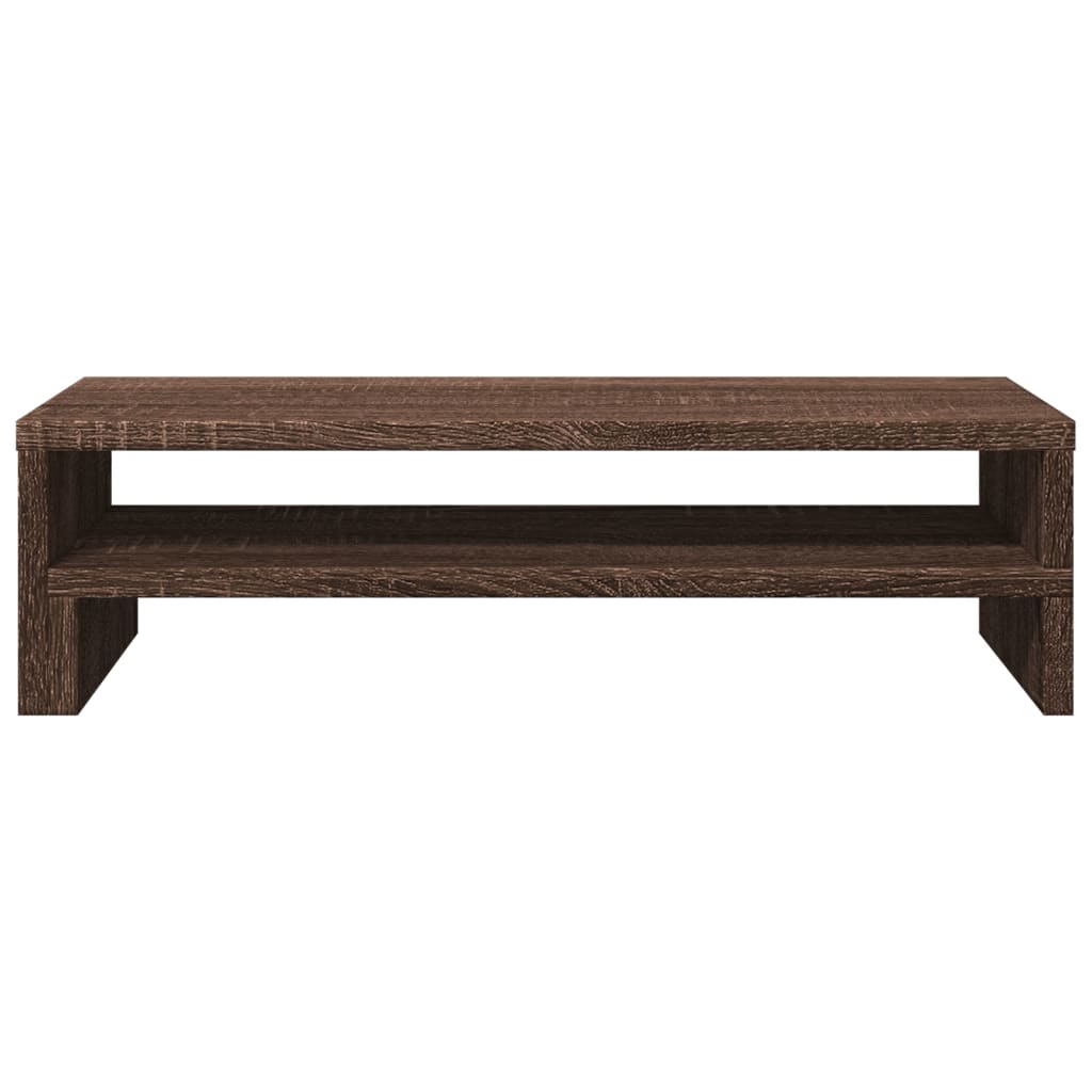 Monitorständer Braun Eichen-Optik 54x22x15 cm Holzwerkstoff VIDAXL