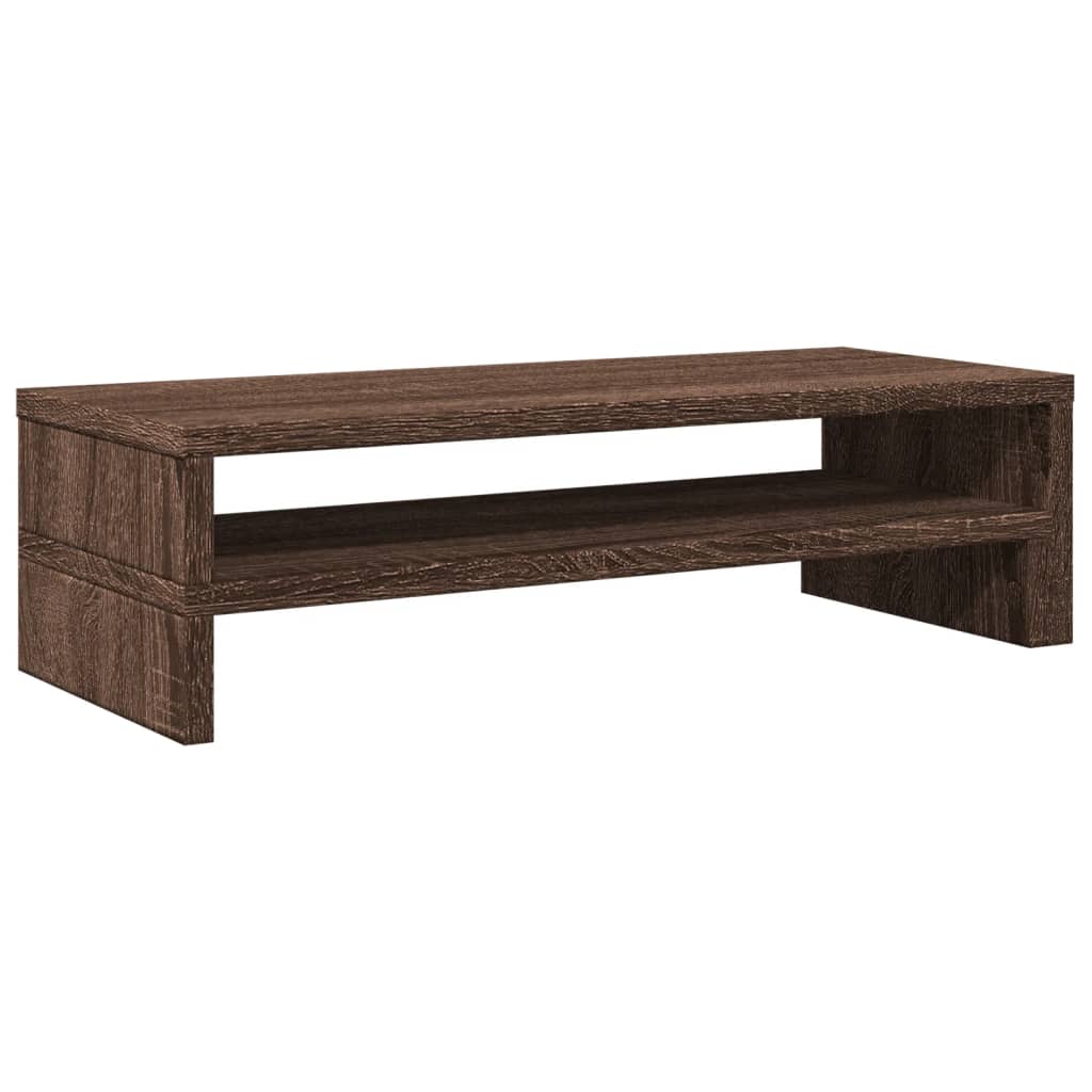 Monitorständer Braun Eichen-Optik 54x22x15 cm Holzwerkstoff VIDAXL