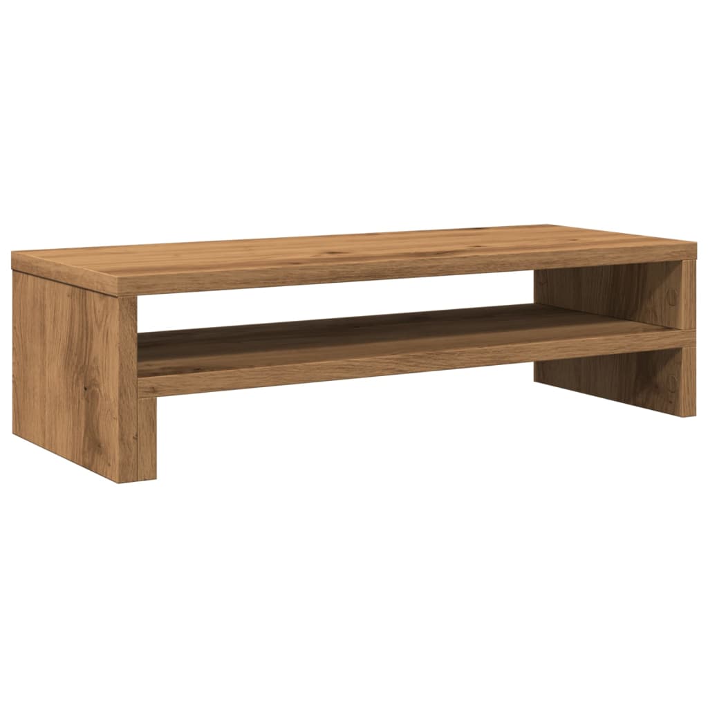 vidaXL Monitorständer Artisan-Eiche 54x22x15 cm Holzwerkstoff