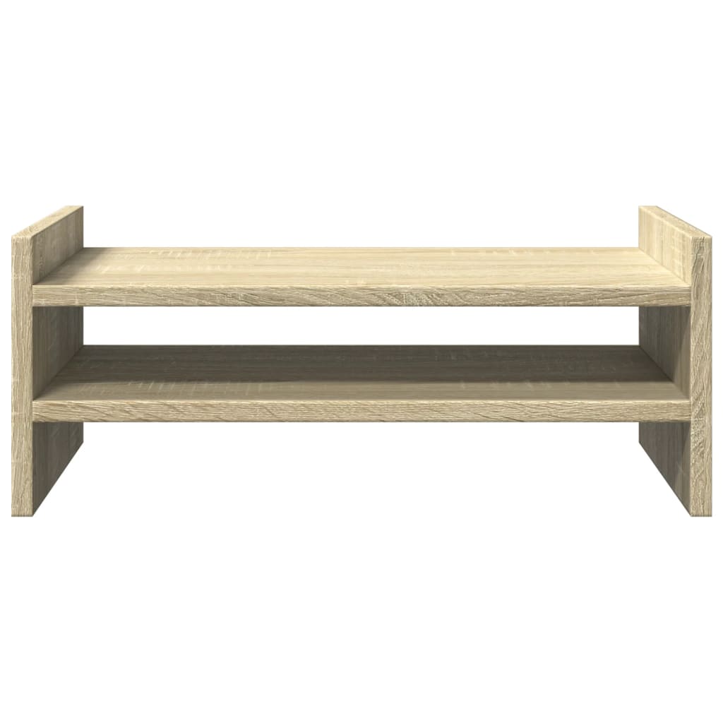 vidaXL Monitorständer Sonoma-Eiche 50x27x20 cm Holzwerkstoff