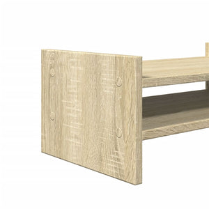 vidaXL Monitorständer Sonoma-Eiche 50x27x20 cm Holzwerkstoff