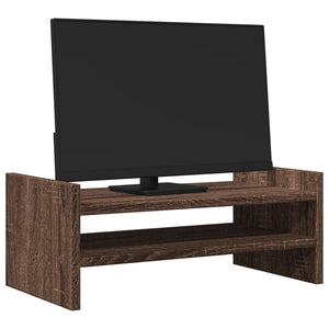 vidaXL Monitorständer Eichen-Optik 50x27x20 cm Holzwerkstoff