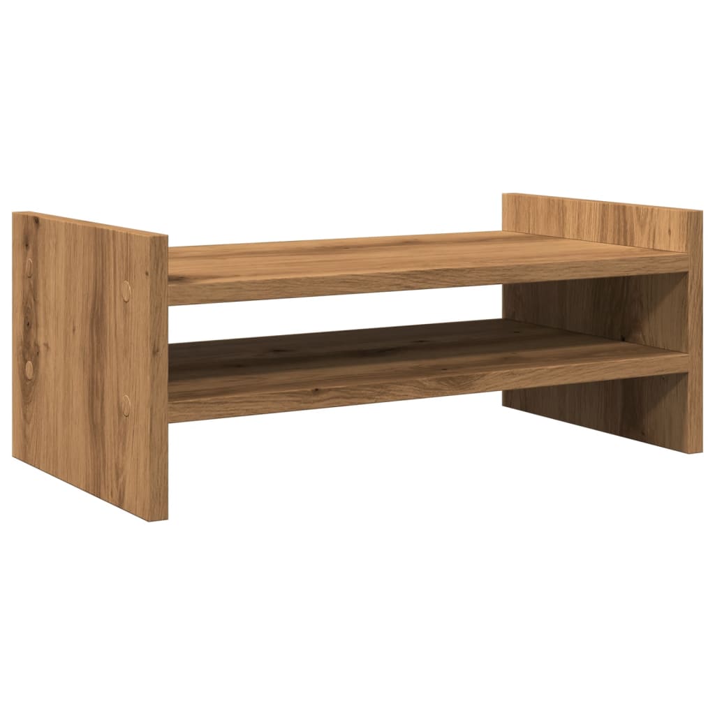 vidaXL Monitorständer Artisan-Eiche 50x27x20 cm Holzwerkstoff