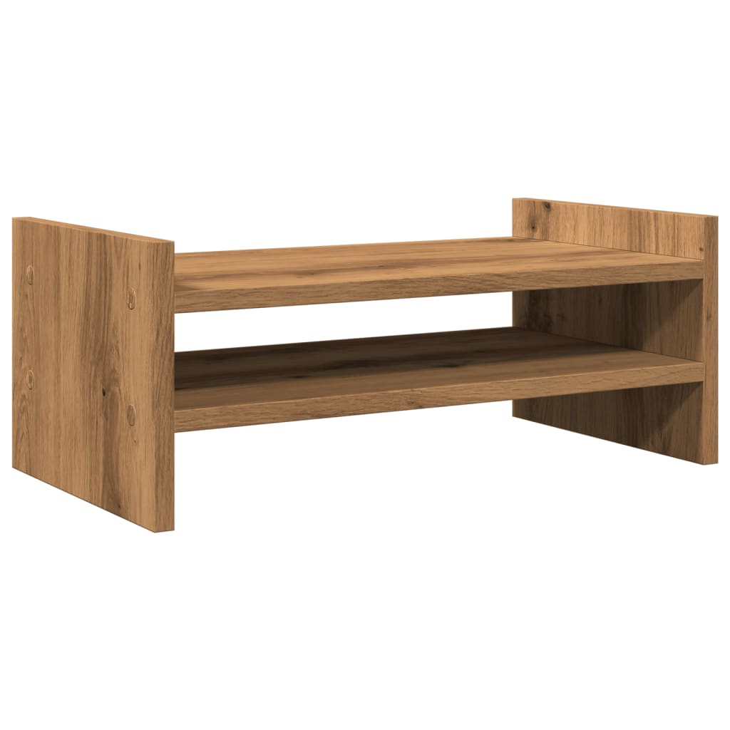 vidaXL Monitorständer Artisan-Eiche 50x27x20 cm Holzwerkstoff