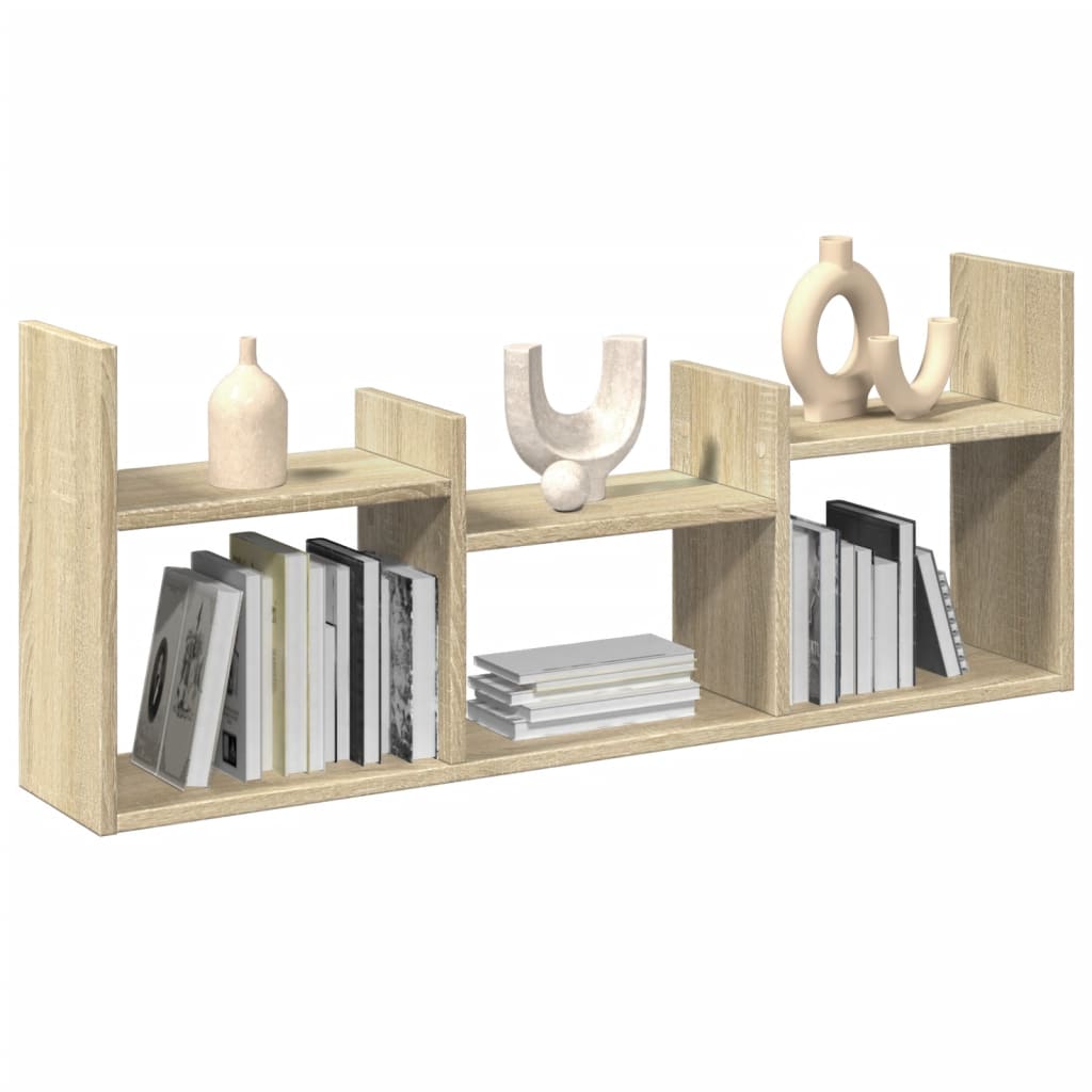 Wandschrank 100x18x40 cm Sonoma Eiche Holzwerkstoff VIDAXL