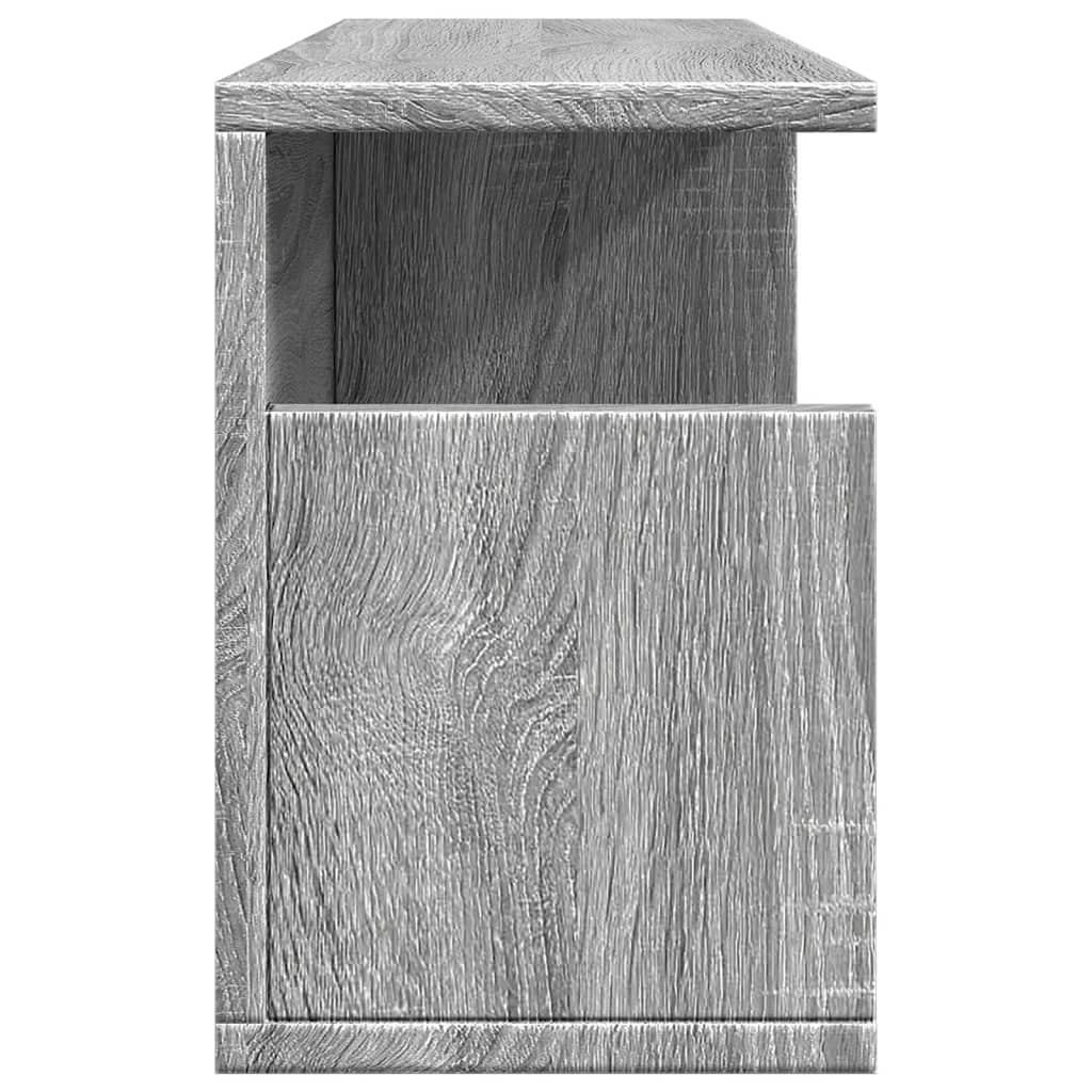 vidaXL Wandschrank 60x20x30 cm Grau Sonoma Holzwerkstoff