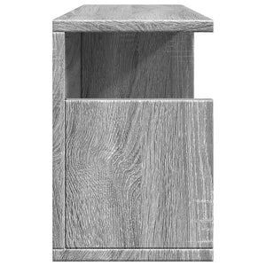 vidaXL Wandschrank 60x20x30 cm Grau Sonoma Holzwerkstoff