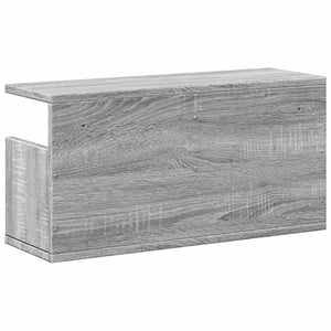 vidaXL Wandschrank 60x20x30 cm Grau Sonoma Holzwerkstoff