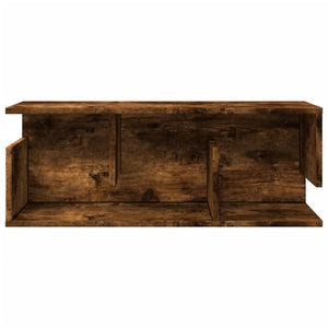 vidaXL Wandschrank 80x20x30 cm Räuchereiche Holzwerkstoff