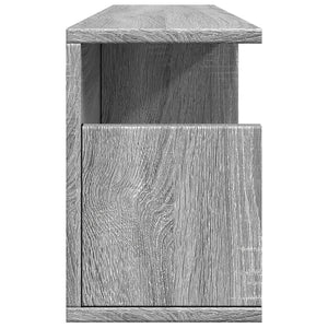 vidaXL Wandschrank 80x20x30 cm Grau Sonoma Holzwerkstoff