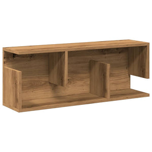 vidaXL Wandschrank 80x20x30 cm Artisan-Eiche Holzwerkstoff