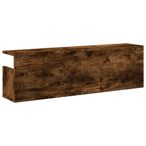 vidaXL Wandschrank 100x20x30 cm Räuchereiche Holzwerkstoff