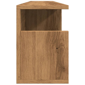 vidaXL Wandschrank 100x20x30 cm Artisan-Eiche Holzwerkstoff