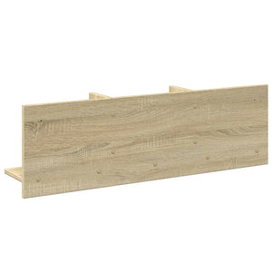 vidaXL Wandschrank 100x16,5x30 cm Sonoma Eiche Holzwerkstoff