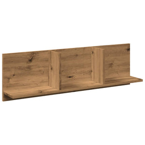 vidaXL Wandschrank 100x16,5x30 cm Artisan-Eiche Holzwerkstoff