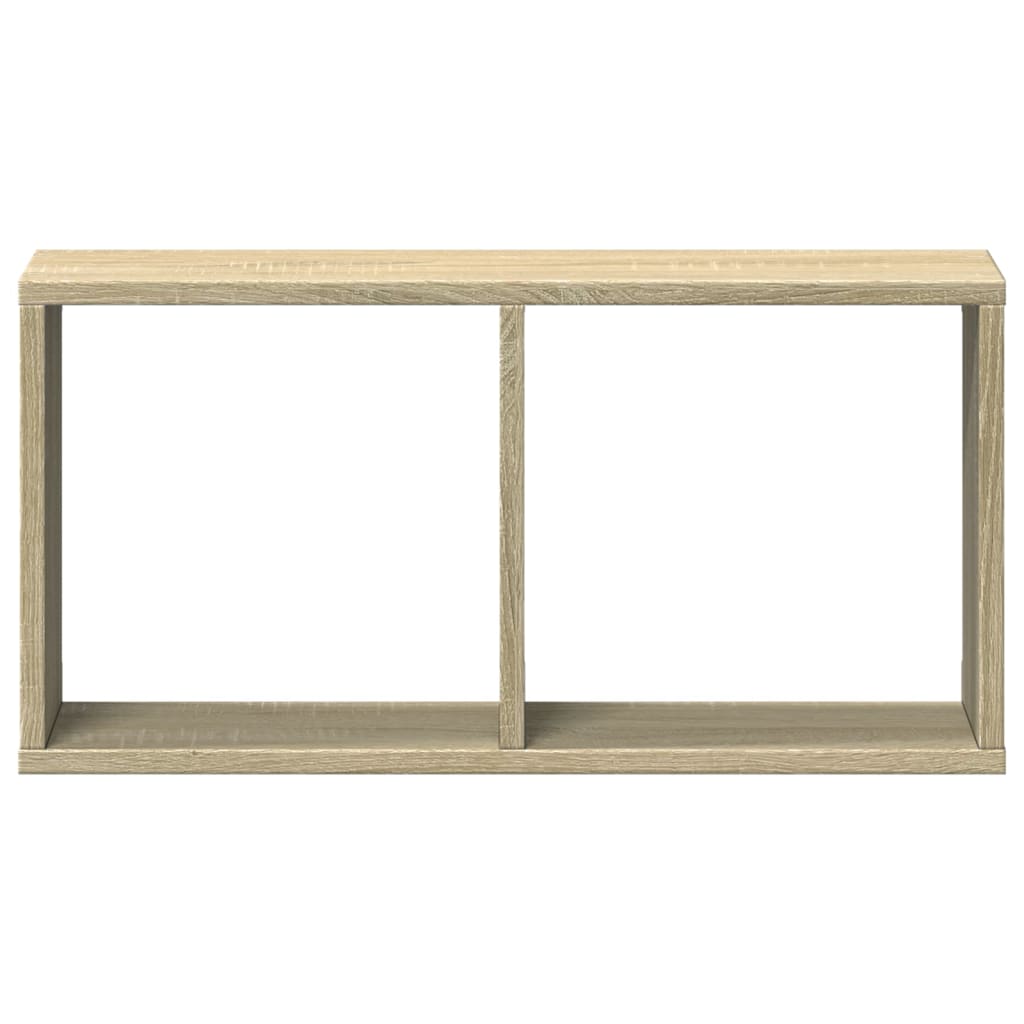 vidaXL Wandschrank 60x16x30 cm Sonoma Eiche Holzwerkstoff