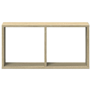 vidaXL Wandschrank 60x16x30 cm Sonoma Eiche Holzwerkstoff