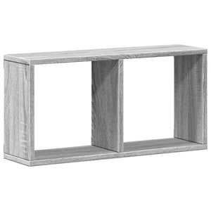 vidaXL Wandschrank 60x16x30 cm Grau Sonoma Holzwerkstoff