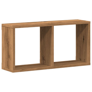 vidaXL Wandschrank 60x16x30 cm Artisan-Eiche Holzwerkstoff