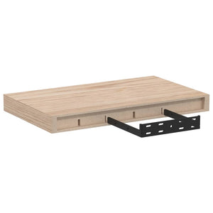 vidaXL Schweberegale 2 Stk. 40x23,5x4 cm Holzwerkstoff