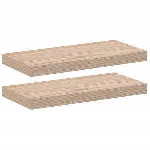 vidaXL Schweberegale 2 Stk. 50x23,5x4 cm Holzwerkstoff