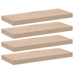 vidaXL Schweberegale 4 Stk. 60x23,5x4 cm Holzwerkstoff