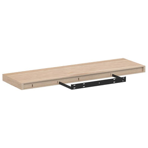 vidaXL Schweberegale 2 Stk. 80x23,5x4 cm Holzwerkstoff