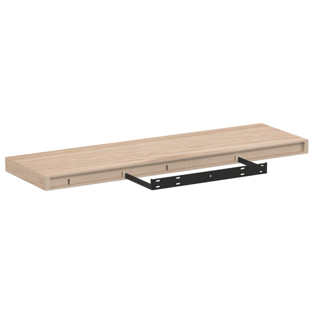 vidaXL Schweberegale 4 Stk. 80x23,5x4 cm Holzwerkstoff