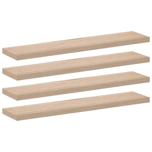 vidaXL Schweberegale 4 Stk. 110x23,5x4 cm Holzwerkstoff