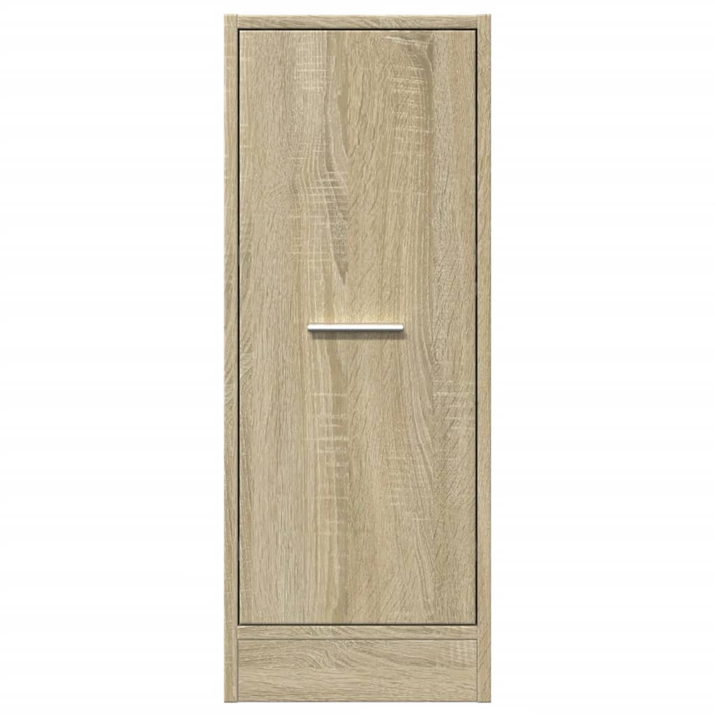 vidaXL Apothekerschrank Sonoma-Eiche 30x41x77,5 cm Holzwerkstoff