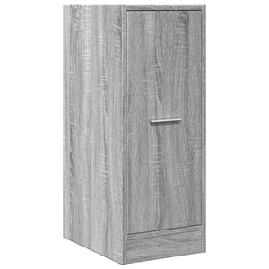 vidaXL Apothekerschrank Grau Sonoma 30x41x77,5 cm Holzwerkstoff