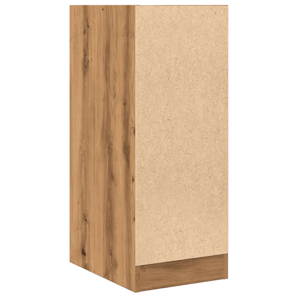 vidaXL Apothekerschrank Artisan-Eiche 30x41x77,5 cm Holzwerkstoff