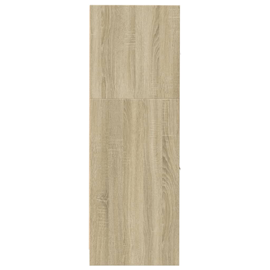 vidaXL Apothekerschrank Sonoma-Eiche 30x41x118 cm Holzwerkstoff