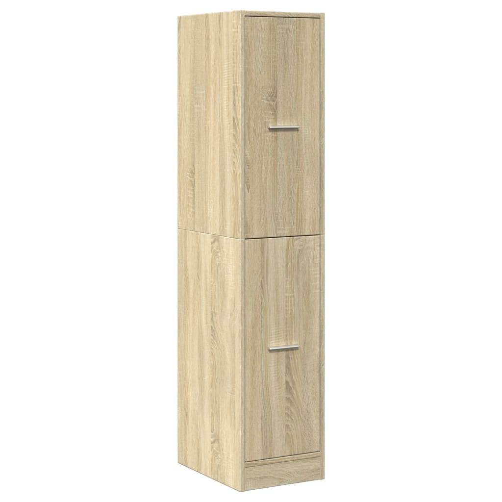 Apothekerschrank Sonoma-Eiche 30x41x144,5 cm Holzwerkstoff Stilecasa