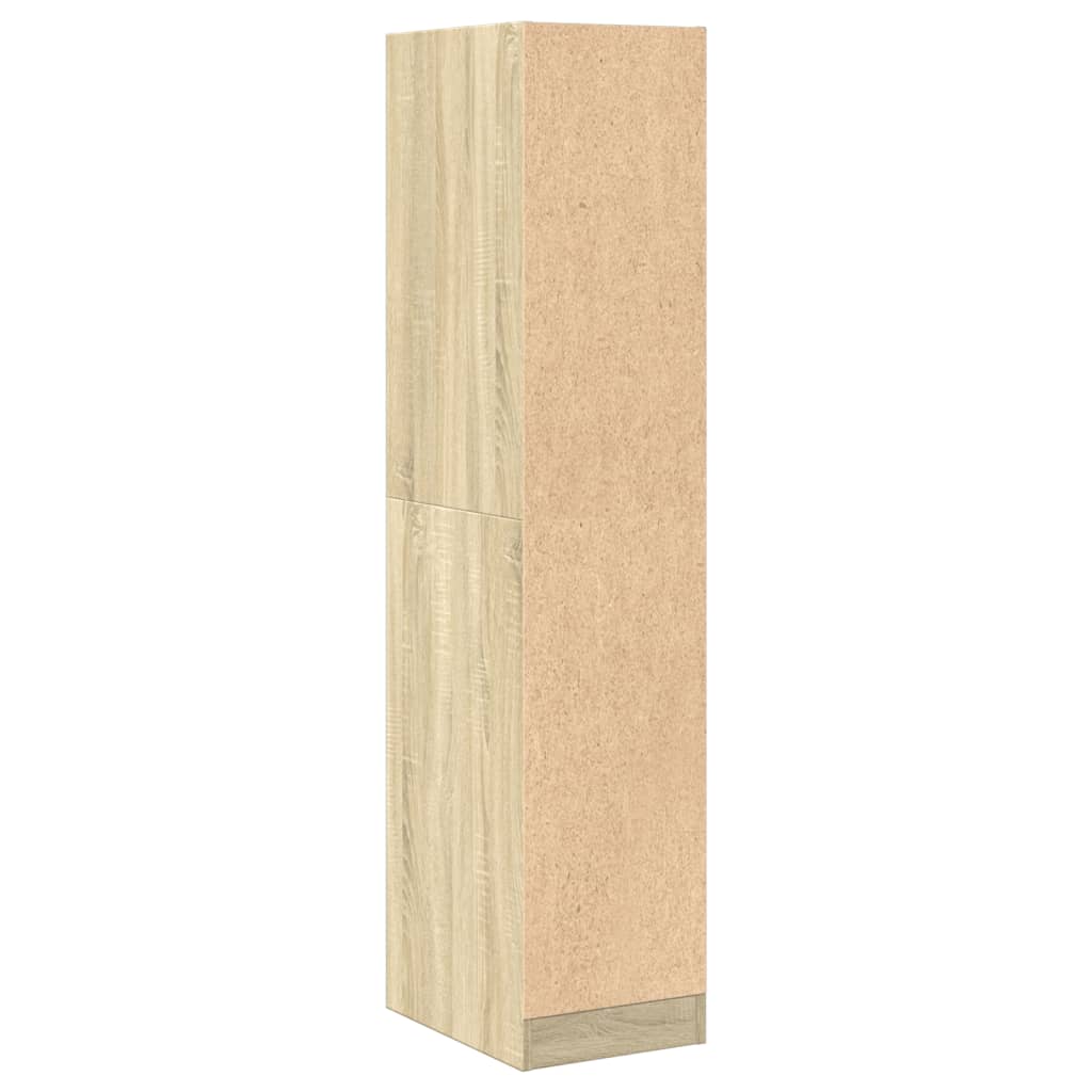 Apothekerschrank Sonoma-Eiche 30x41x144,5 cm Holzwerkstoff Stilecasa