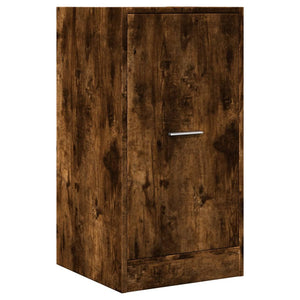 vidaXL Apothekerschrank Räuchereiche 40x41x77,5 cm Holzwerkstoff