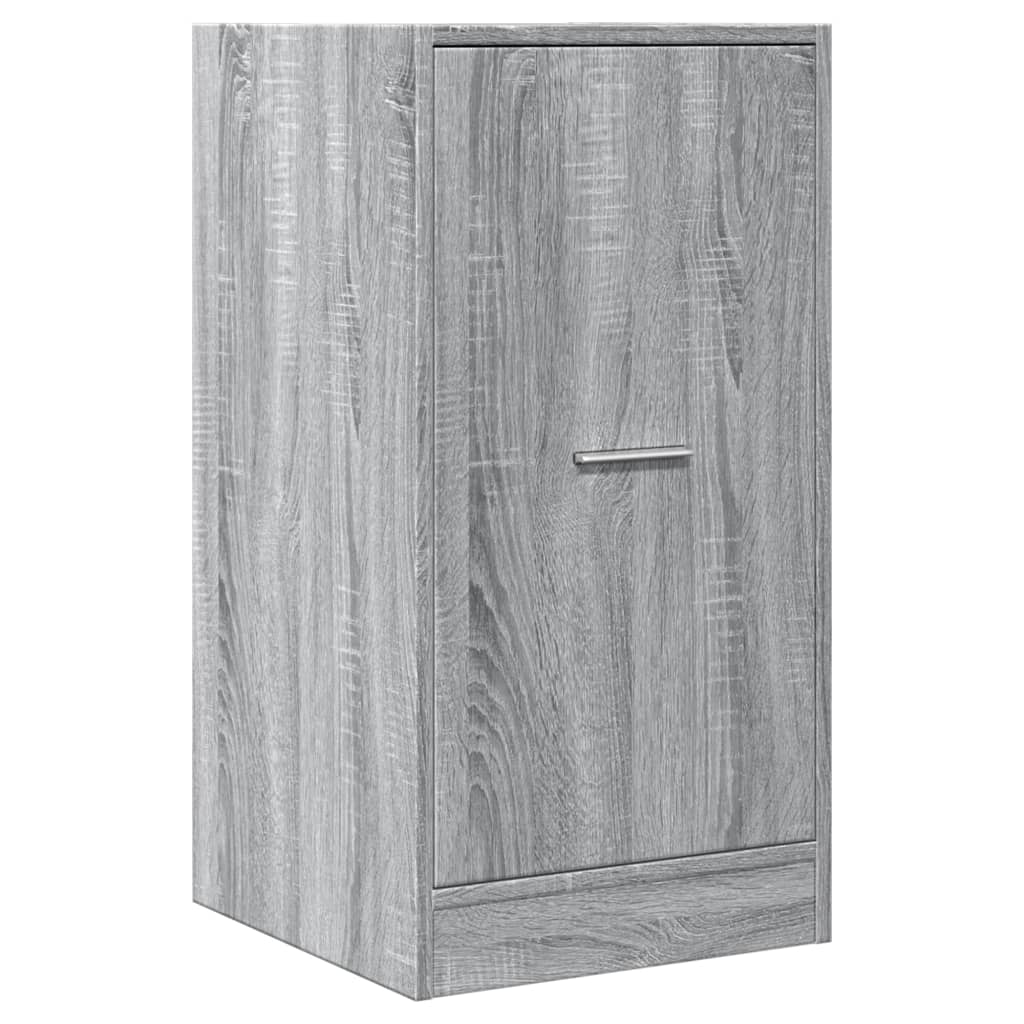 vidaXL Apothekerschrank Grau Sonoma 40x41x77,5 cm Holzwerkstoff