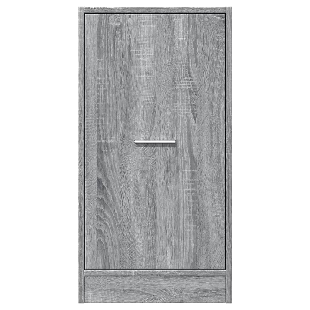 vidaXL Apothekerschrank Grau Sonoma 40x41x77,5 cm Holzwerkstoff