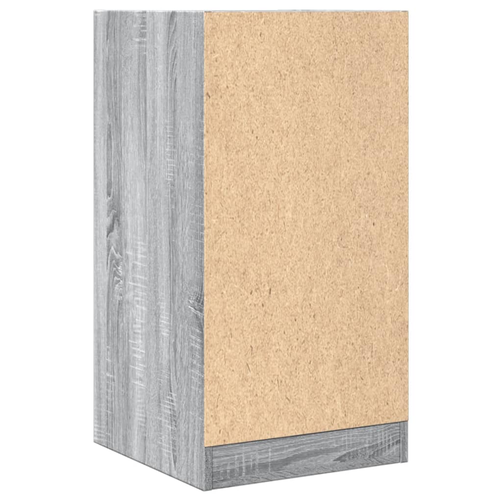 vidaXL Apothekerschrank Grau Sonoma 40x41x77,5 cm Holzwerkstoff